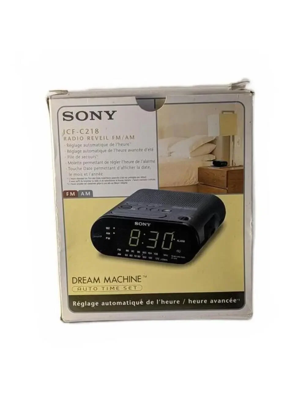 Sony Dream Machine ICF-C218 AM/FM Clock Radio